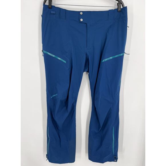 Patagonia Pants - Patagonia Stormstride Snow Ski Pants H2NO Womens Sz XL Lagom Blue Recco NWT $449